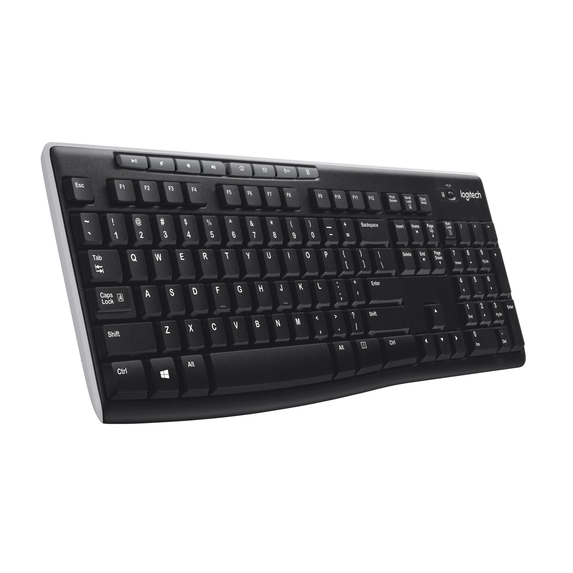 Logitech MK270 Wireless Keyboard and Mouse Combo for Easy Computing