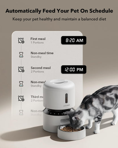 PETLIBRO Automatic Cat Feeder with HD Camera and Alerts
