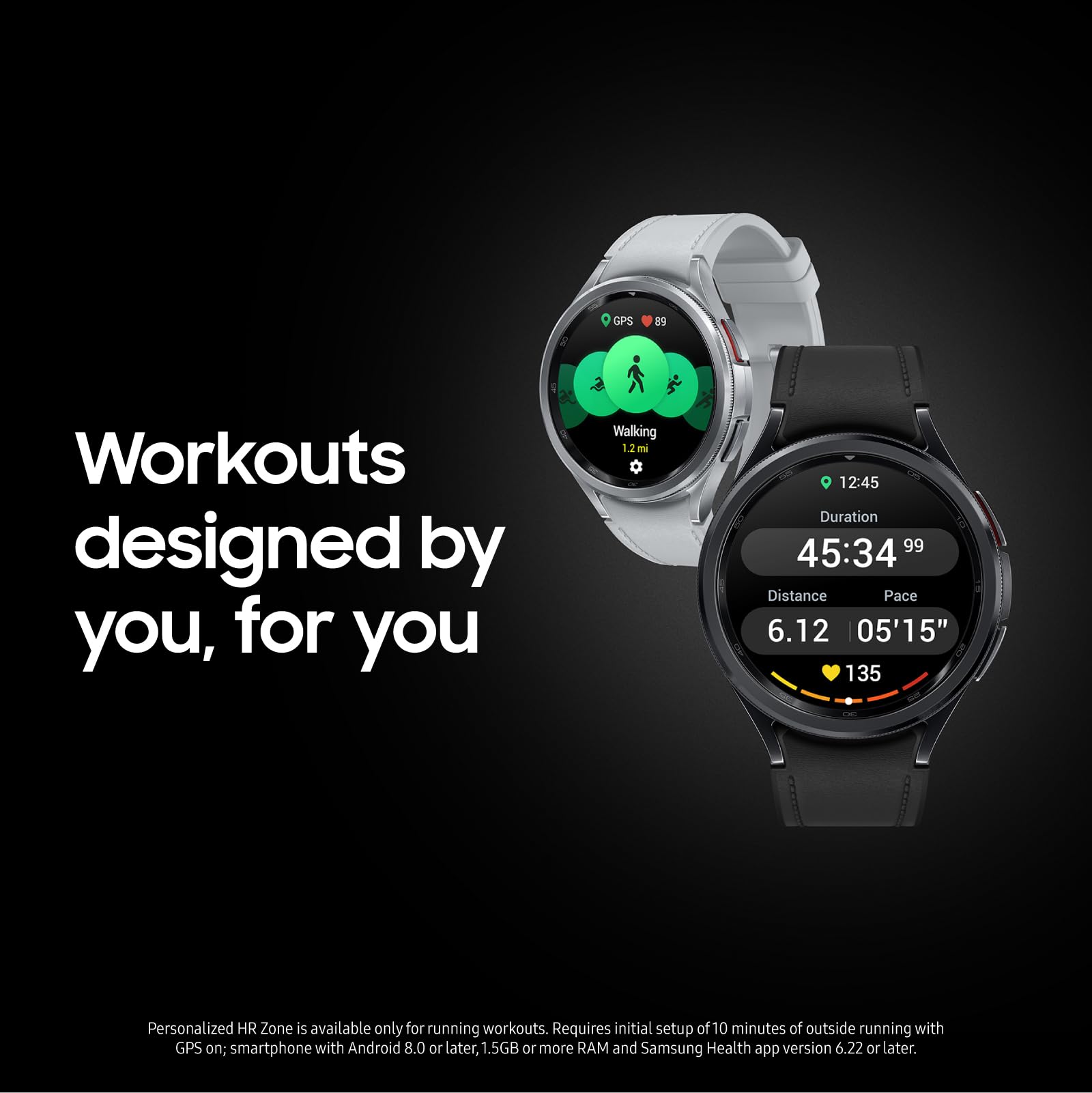 Samsung Galaxy Watch6 Classic Smartwatch With Rotating Bezel
