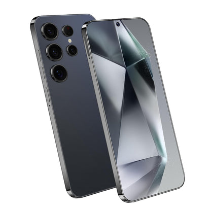 Unlocked S24 Ultra Android Phone 5G 6800mAh Dual SIM 108MP Camera Titanium Black