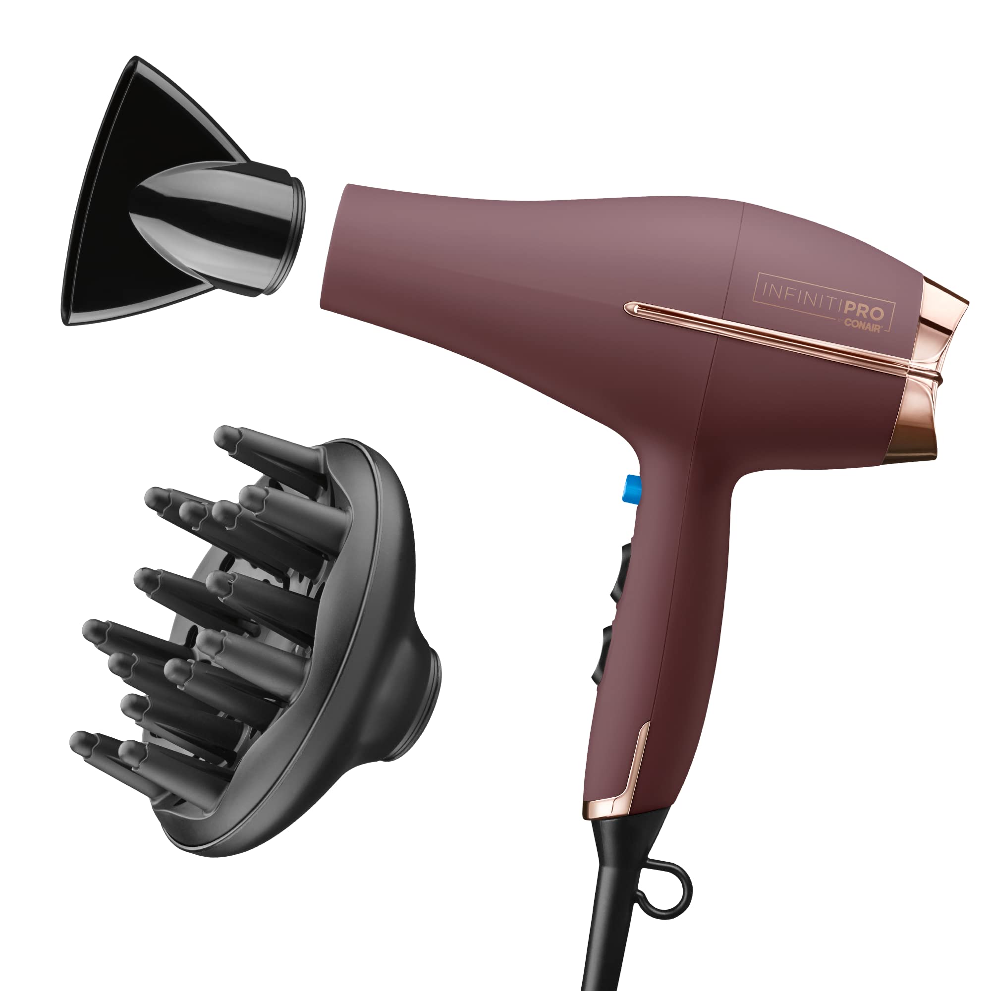 InfinitiPRO Hair Dryer With Diffuser For Faster Drying