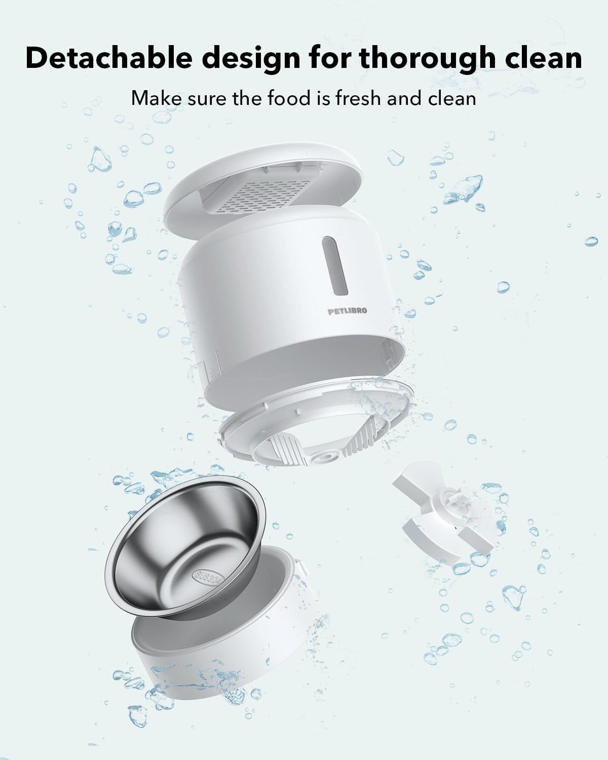 PETLIBRO Automatic Cat Feeder with HD Camera and Alerts