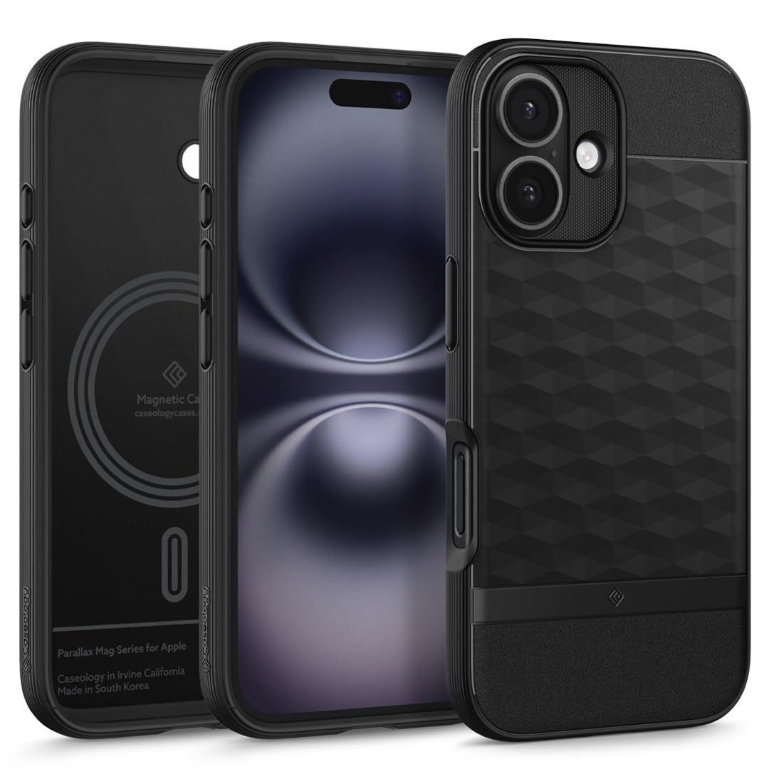 Caseology Parallax Mag iPhone 16 Pro Case with Ergonomic Design