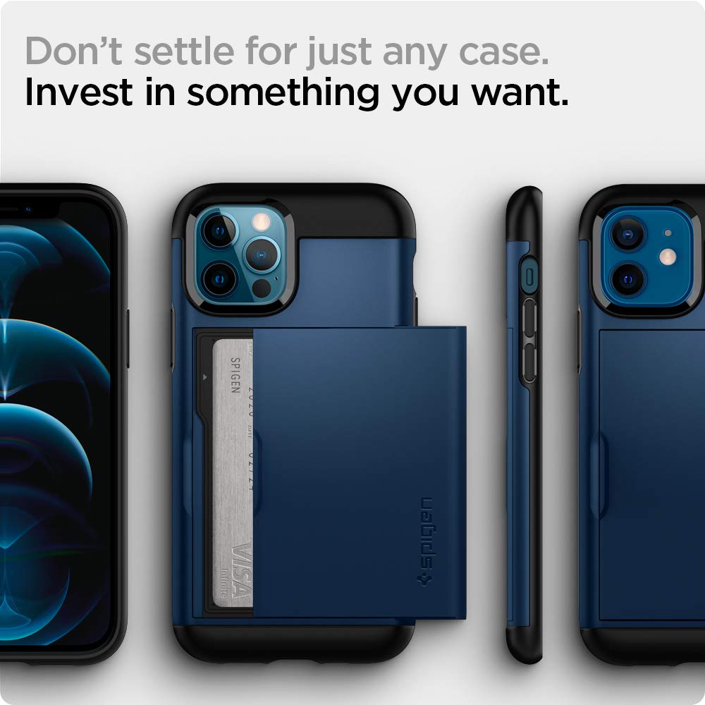 Spigen Slim Armor Case for iPhone 12 with Extreme Protection