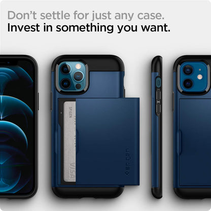 Spigen Slim Armor Case for iPhone 12 with Extreme Protection
