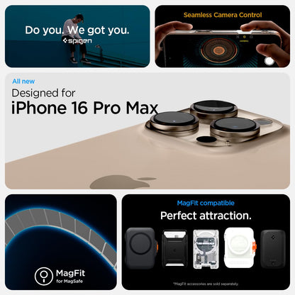 Spigen Ultra Hybrid iPhone 16 Pro Max Case with MagSafe Compatibility