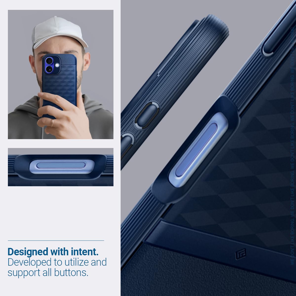 Caseology Parallax Mag iPhone 16 Pro Case with Ergonomic Design
