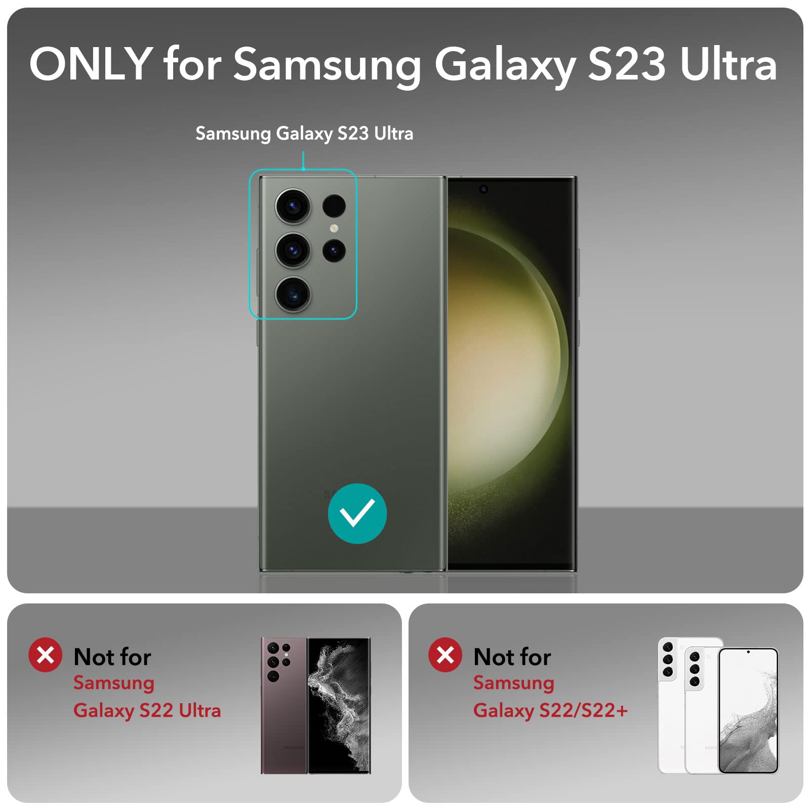Samsung Galaxy S23 Ultra Case with Military-Grade Protection