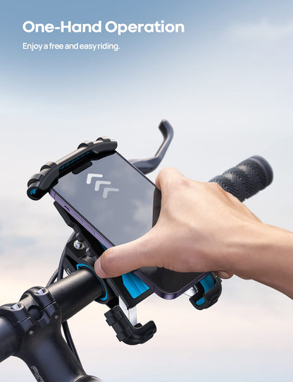 Lamicall Bike Phone Holder for Motorcycle Handlebar Clamp