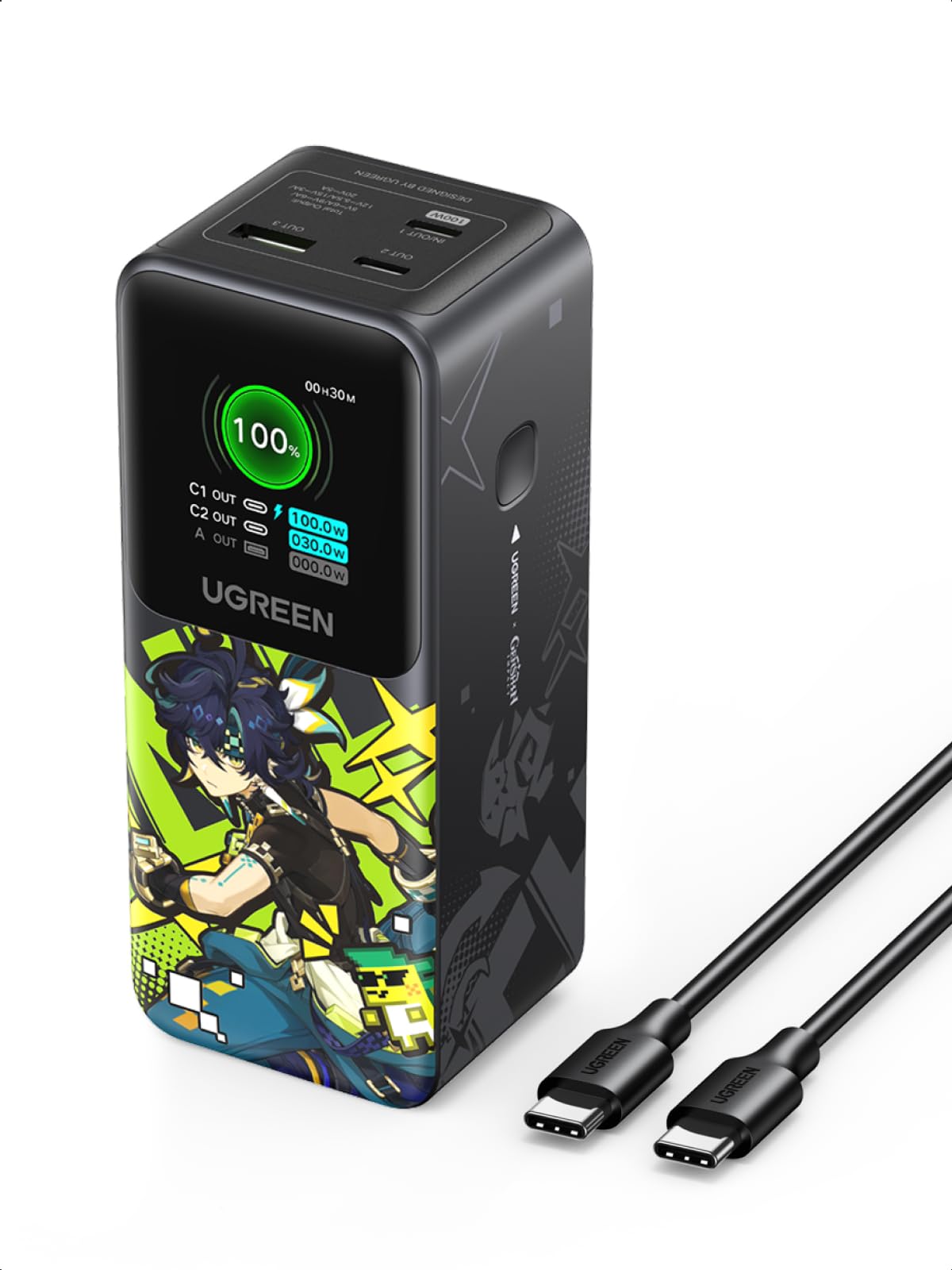 UGREEN Nexode 20000mAh Power Bank Fast Charging Solution