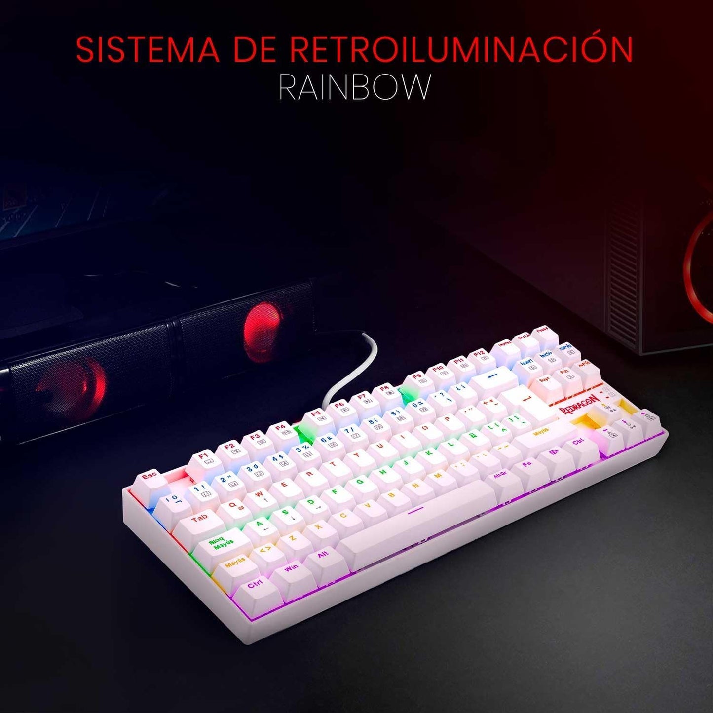 Redragon K552 Mechanical Gaming Keyboard with Red Switches