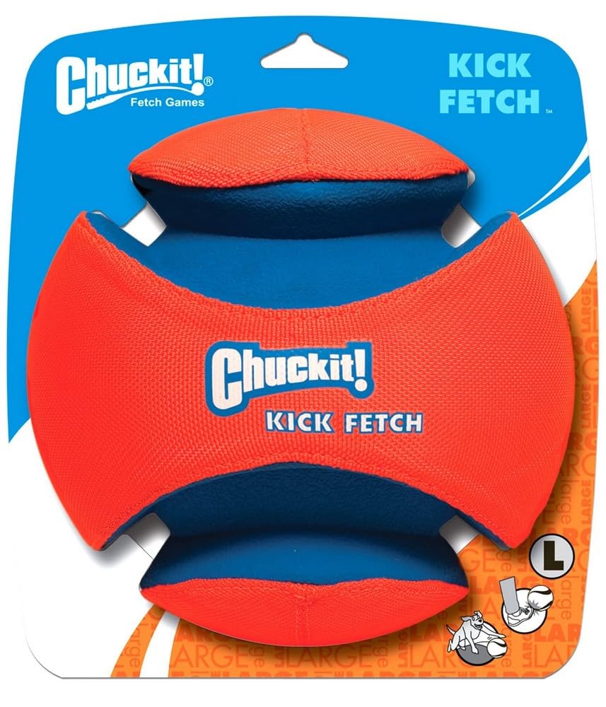Chuckit Max Glow Kick Fetch Ball for Dogs