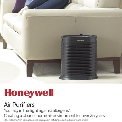 Honeywell HEPA Air Purifier for Large Rooms Reduces Allergens