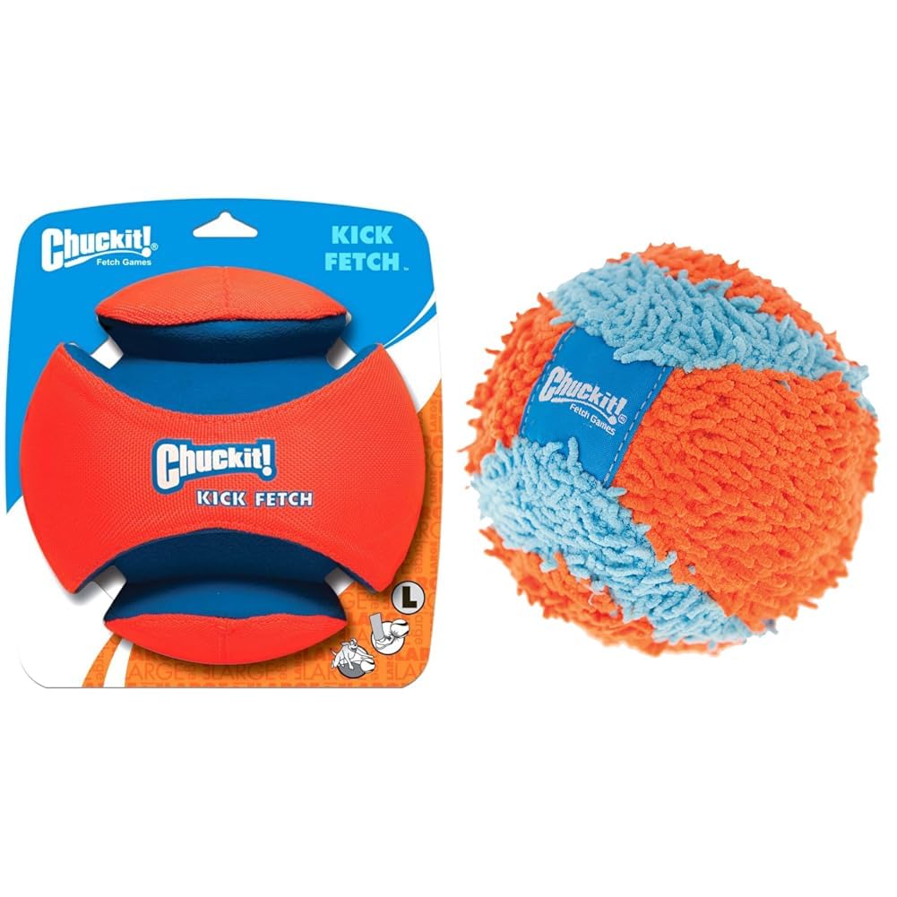 Chuckit Max Glow Kick Fetch Ball for Dogs