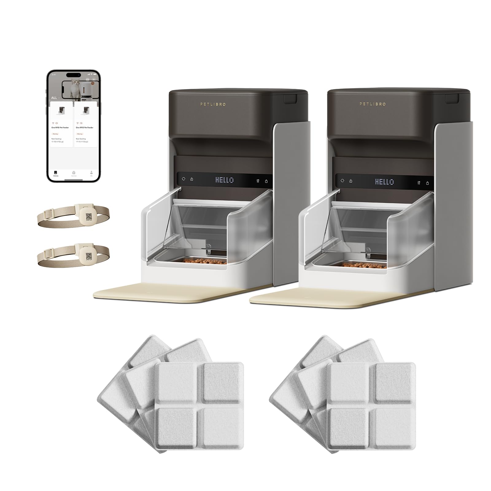 Automatic Cat Feeder With App Control For Convenient Feeding