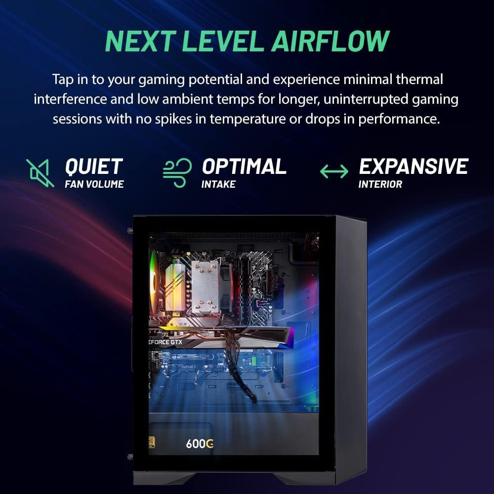 Skytech Nebula Gaming Desktop RTX 3050 Fast Performance