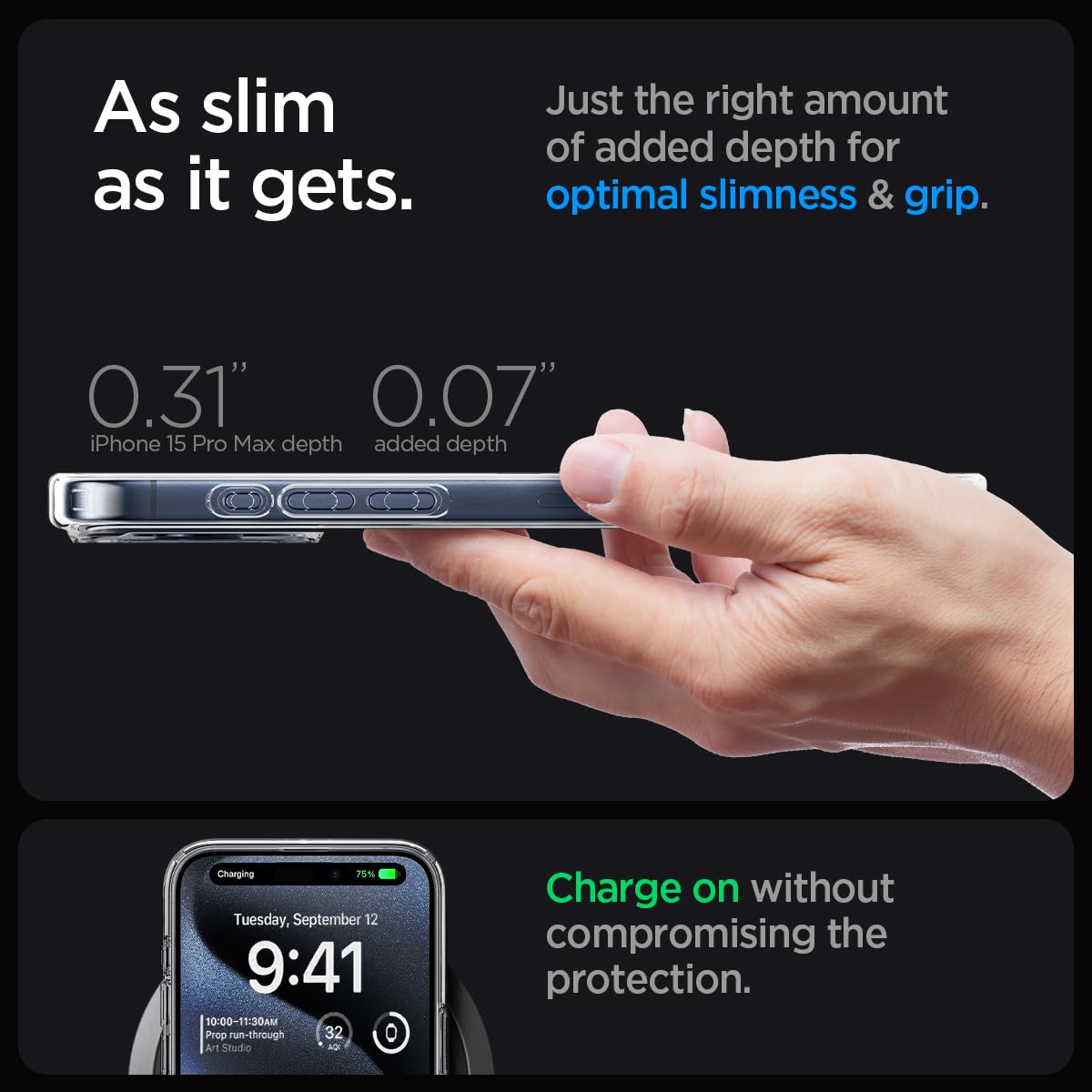 Spigen iPhone 16 Case with MagSafe Military-Grade Protection