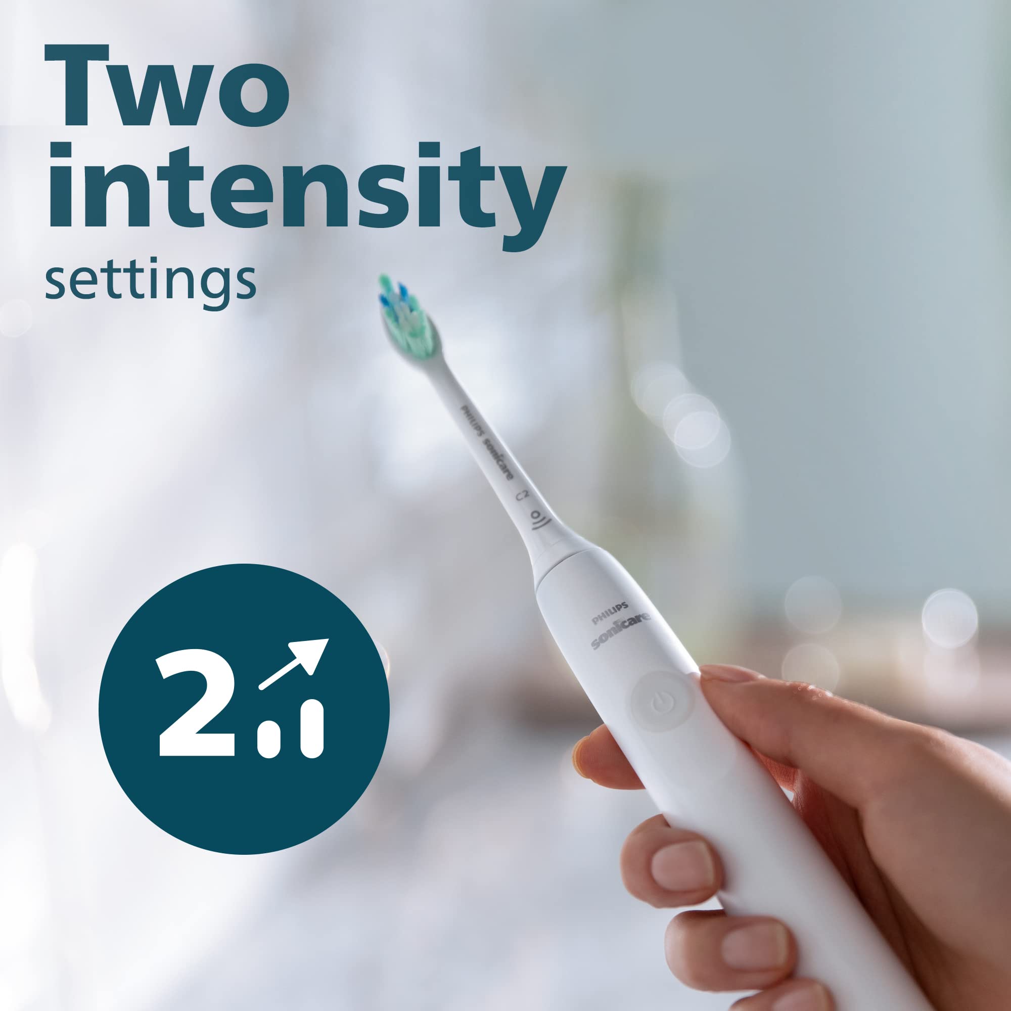 Philips Sonicare 4100 Electric Toothbrush for Superior Plaque Removal
