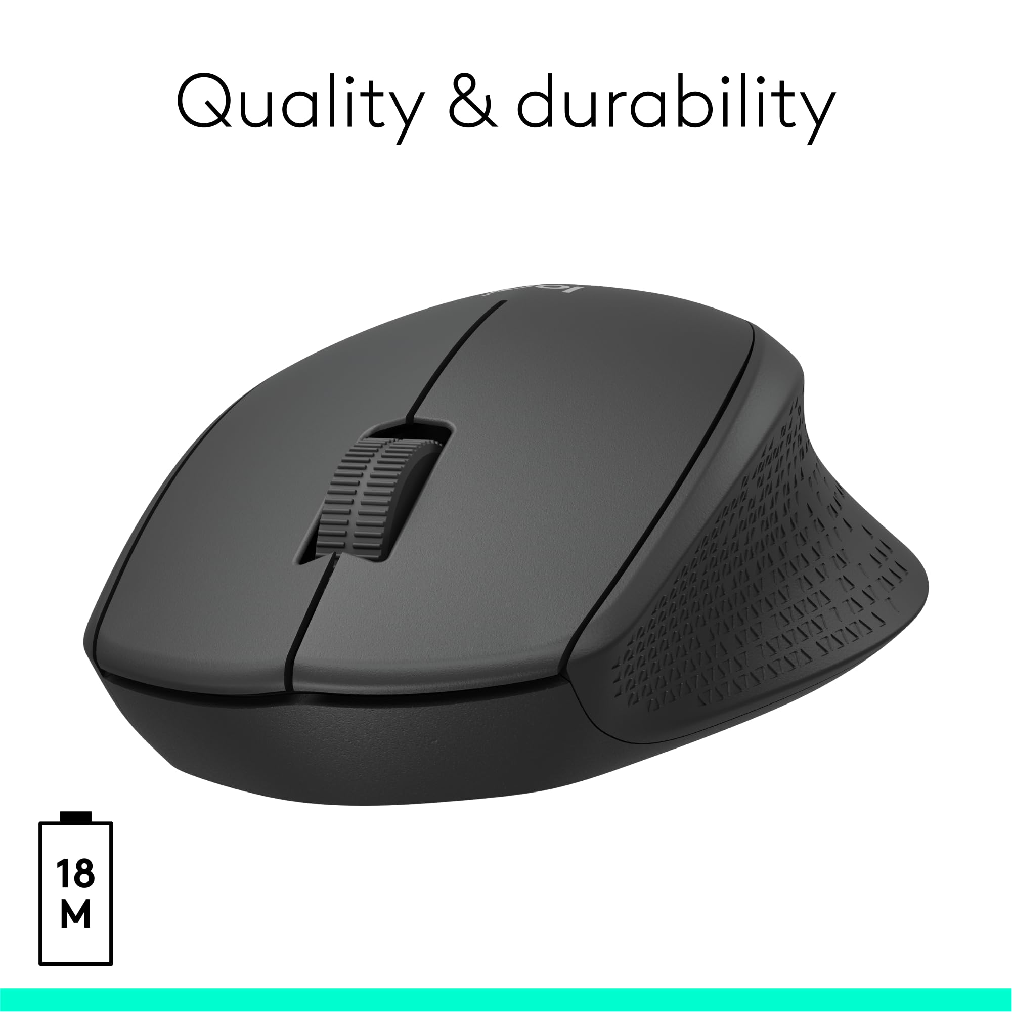 Logitech M330 Silent Wireless Mouse With Long Battery Life