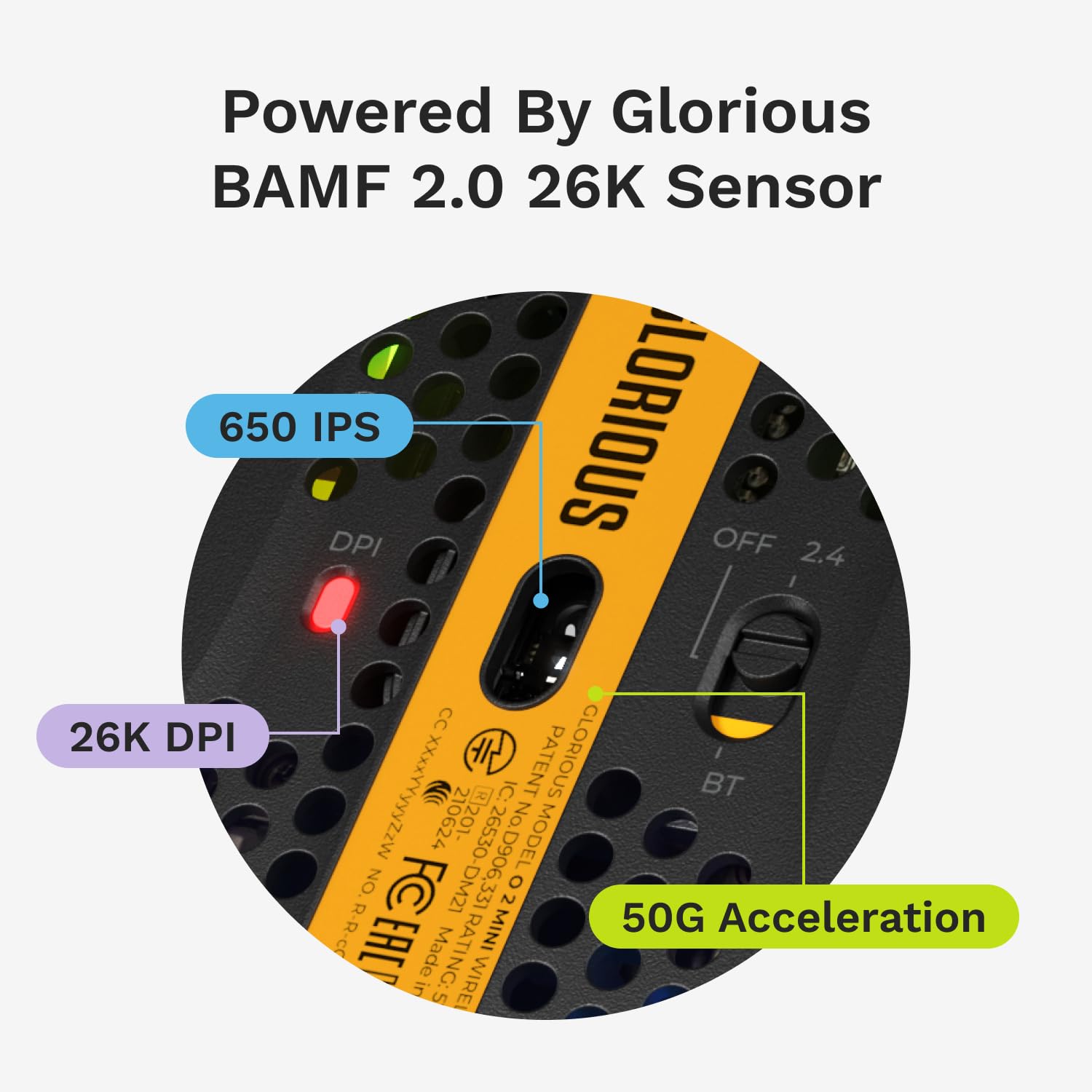 Glorious Model D Wireless Gaming Mouse Superlight Performance