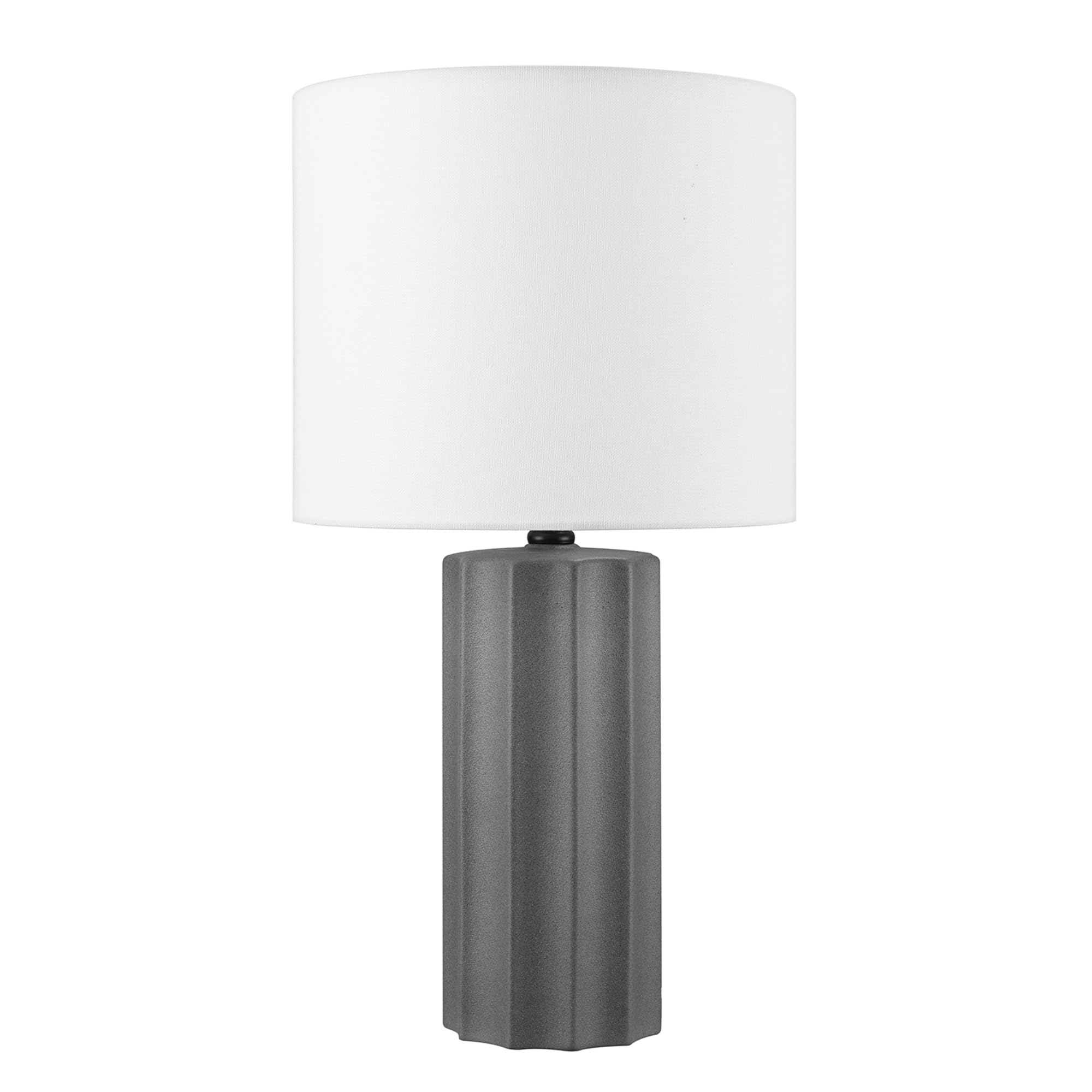 Maya 21 Inch Clear Glass Fillable Table Lamp