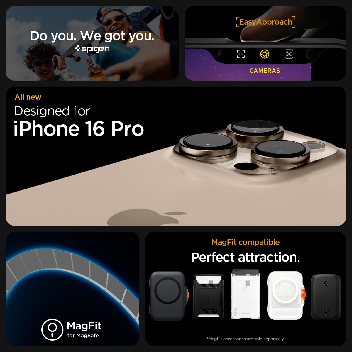Spigen iPhone 16 Case with MagSafe Military-Grade Protection