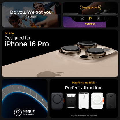 Spigen iPhone 16 Case with MagSafe Military-Grade Protection