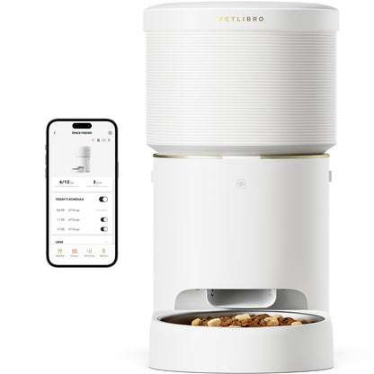 Automatic Dog Feeder with Airtight Storage for Fresh Food
