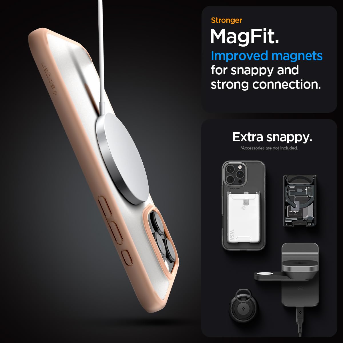 Spigen iPhone 16 Case with MagSafe Military-Grade Protection