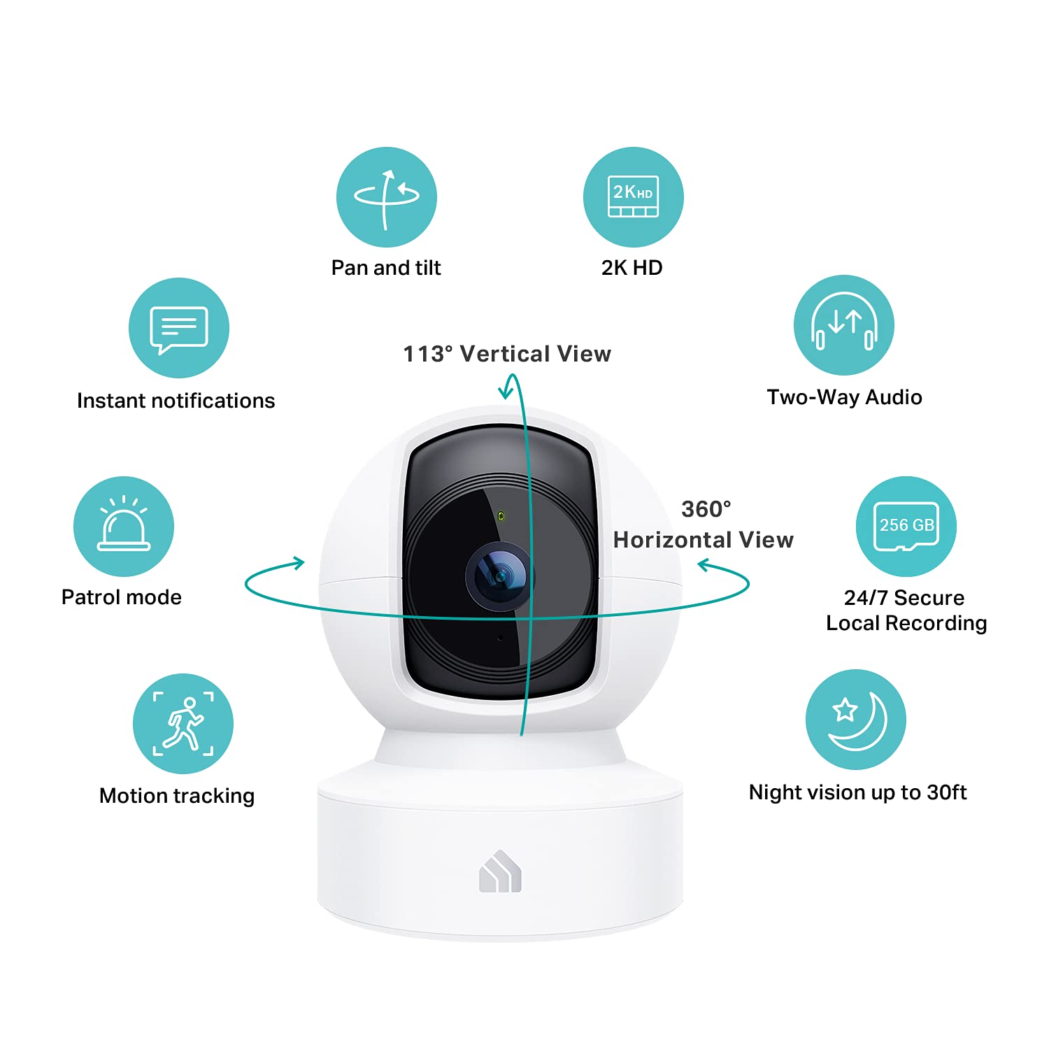 Kasa Indoor Pan Tilt Smart Security Camera 1080p HD