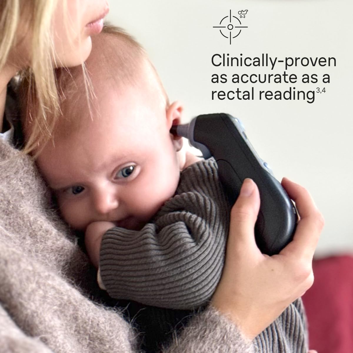 Braun ThermoScan 7 Ear Thermometer with Age Precision Guidance