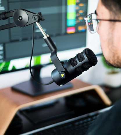Maono PD100 XLR Cardioid Dynamic Podcast Microphone