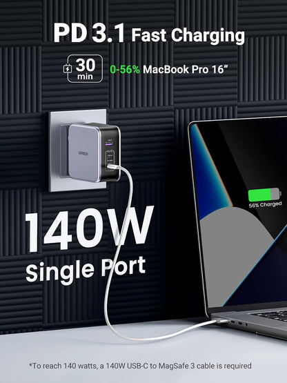 UGREEN 140W USB C Charger for Fast Laptop Charging