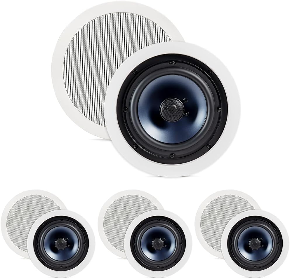 Polk Audio RC80i In Ceiling Speakers with Immersive Sound