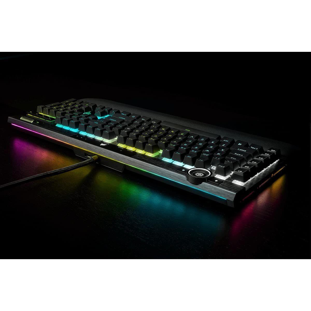 Corsair K100 RGB Gaming Keyboard with Hyper-Processing Technology