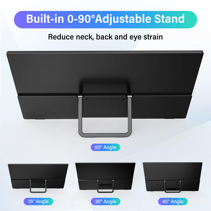InnoView 15 Inch Portable Monitor FHD 1080P HDMI USB C