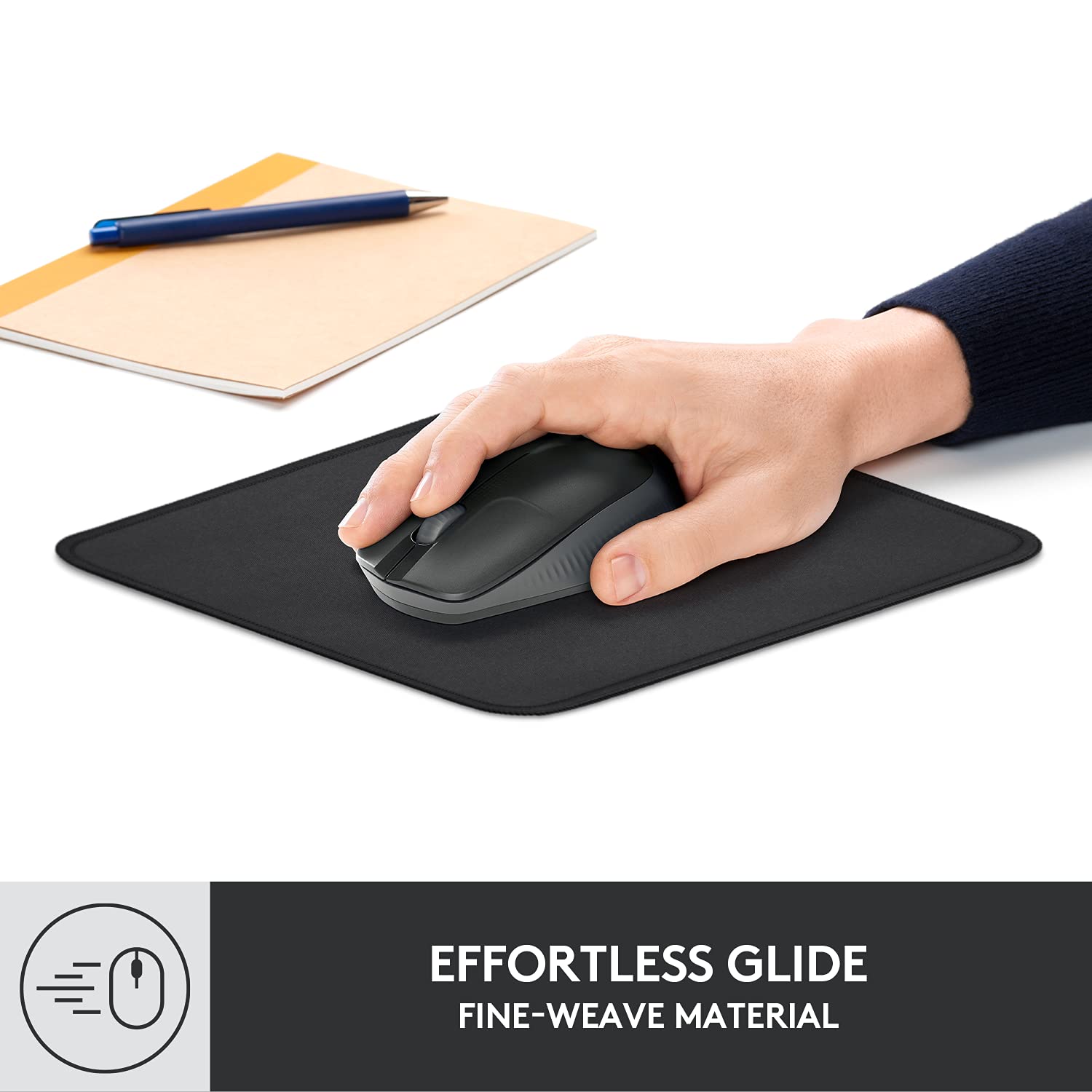 Logitech Studio Series Mouse Pad with Anti-Slip Base