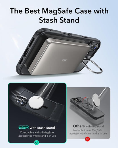 Military-Grade Clear Case for iPhone 16 Pro Max