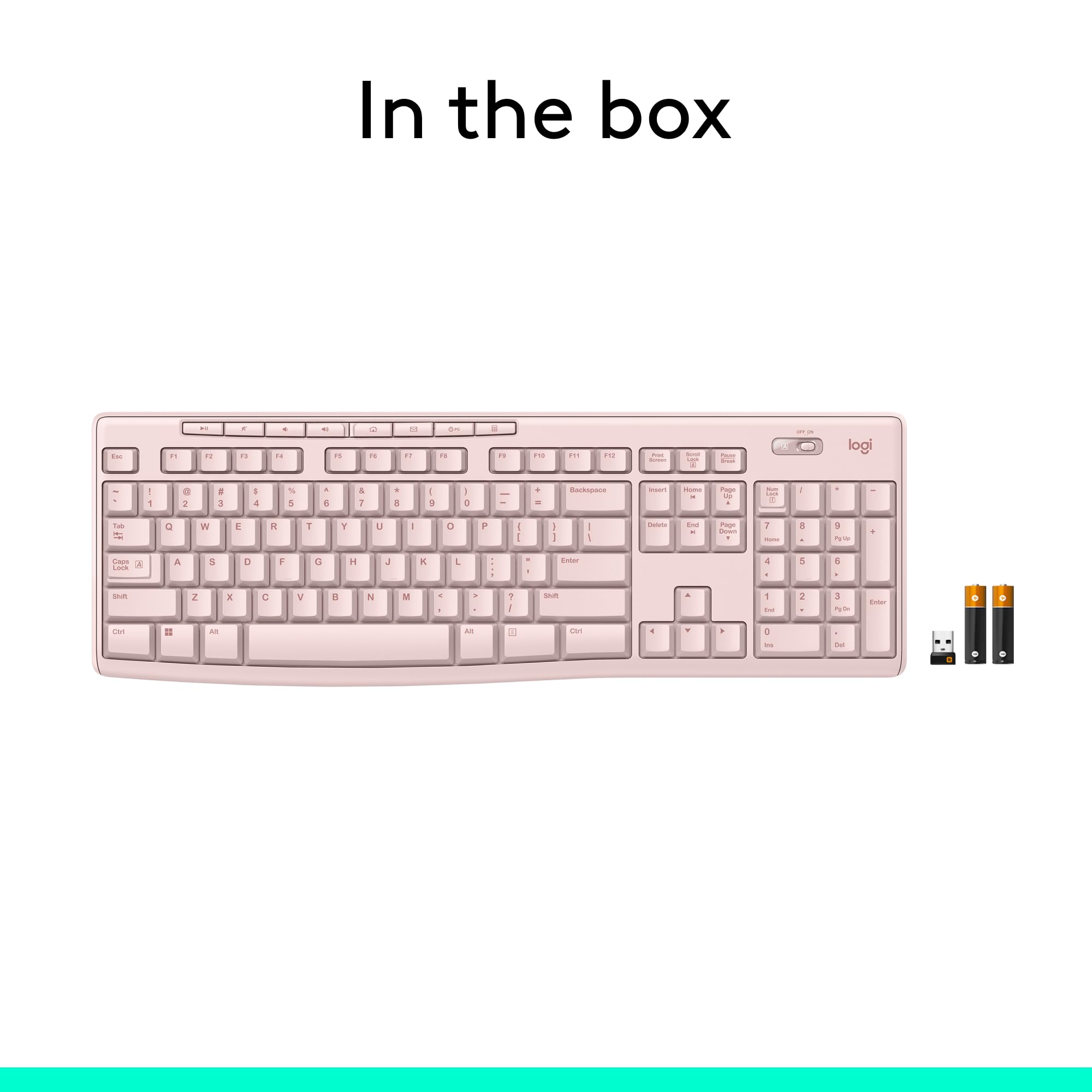 Logitech MK270 Wireless Keyboard and Mouse Combo for Easy Computing