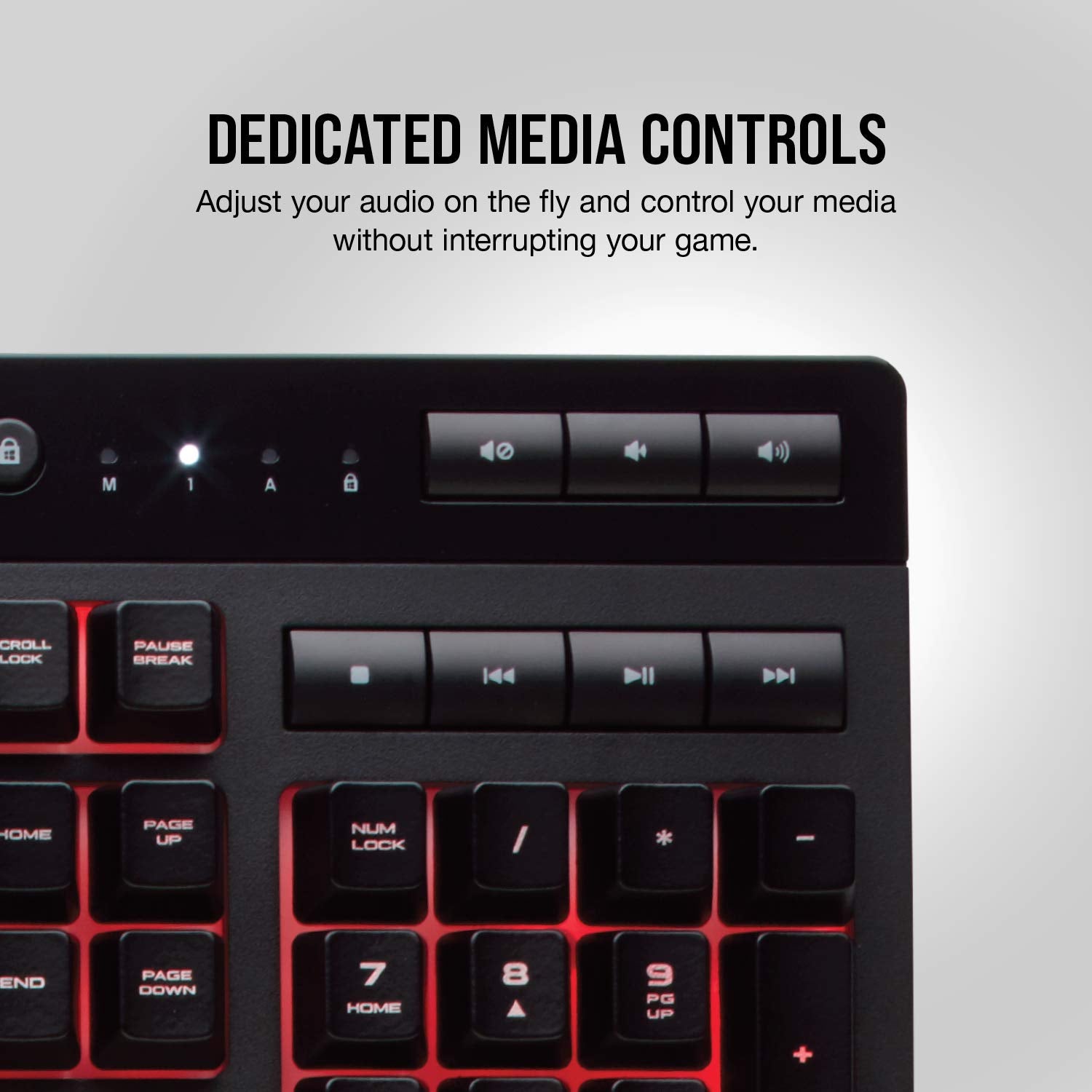 Corsair K55 RGB Pro Gaming Keyboard with Macro Keys