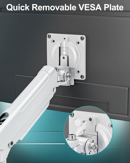 Freelift Pro Monitor Desk Mount 13-32 Inch Gas Spring Arm