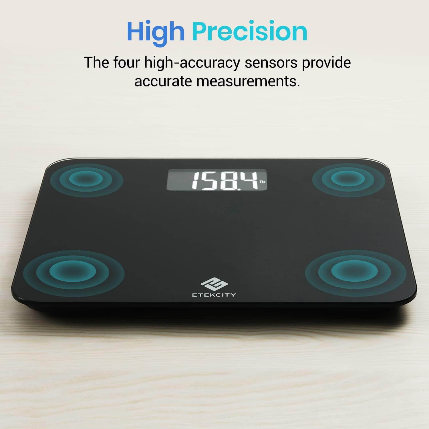 Smart Body Weight Scale with Accurate BMI Tracking