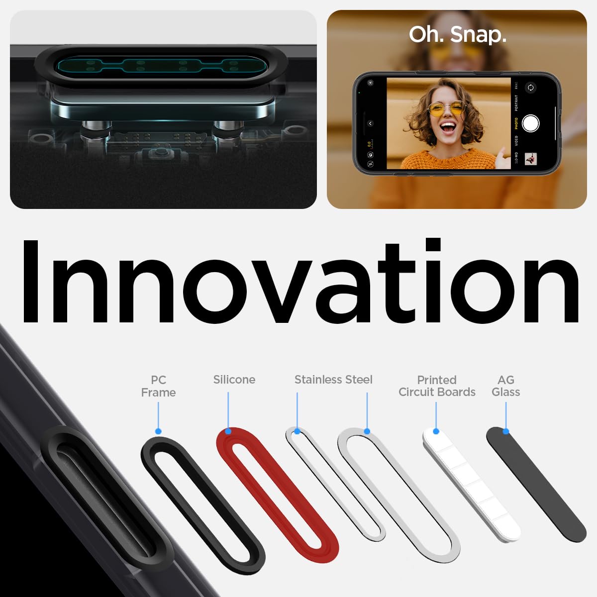 Spigen Ultra Hybrid iPhone 16 Pro Max Case with MagSafe Compatibility