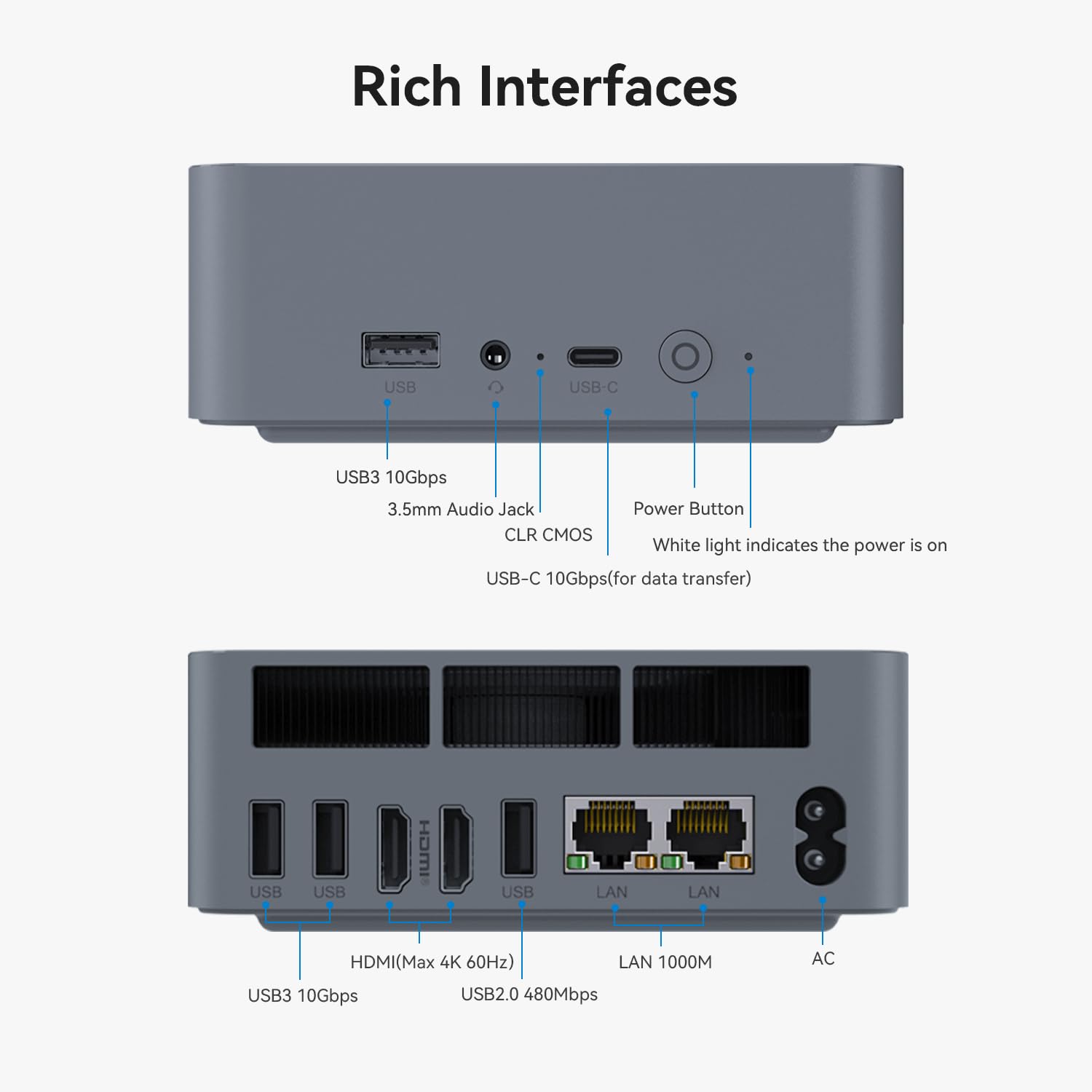 Beelink EQI12 Mini PC with Powerful Intel Core i7
