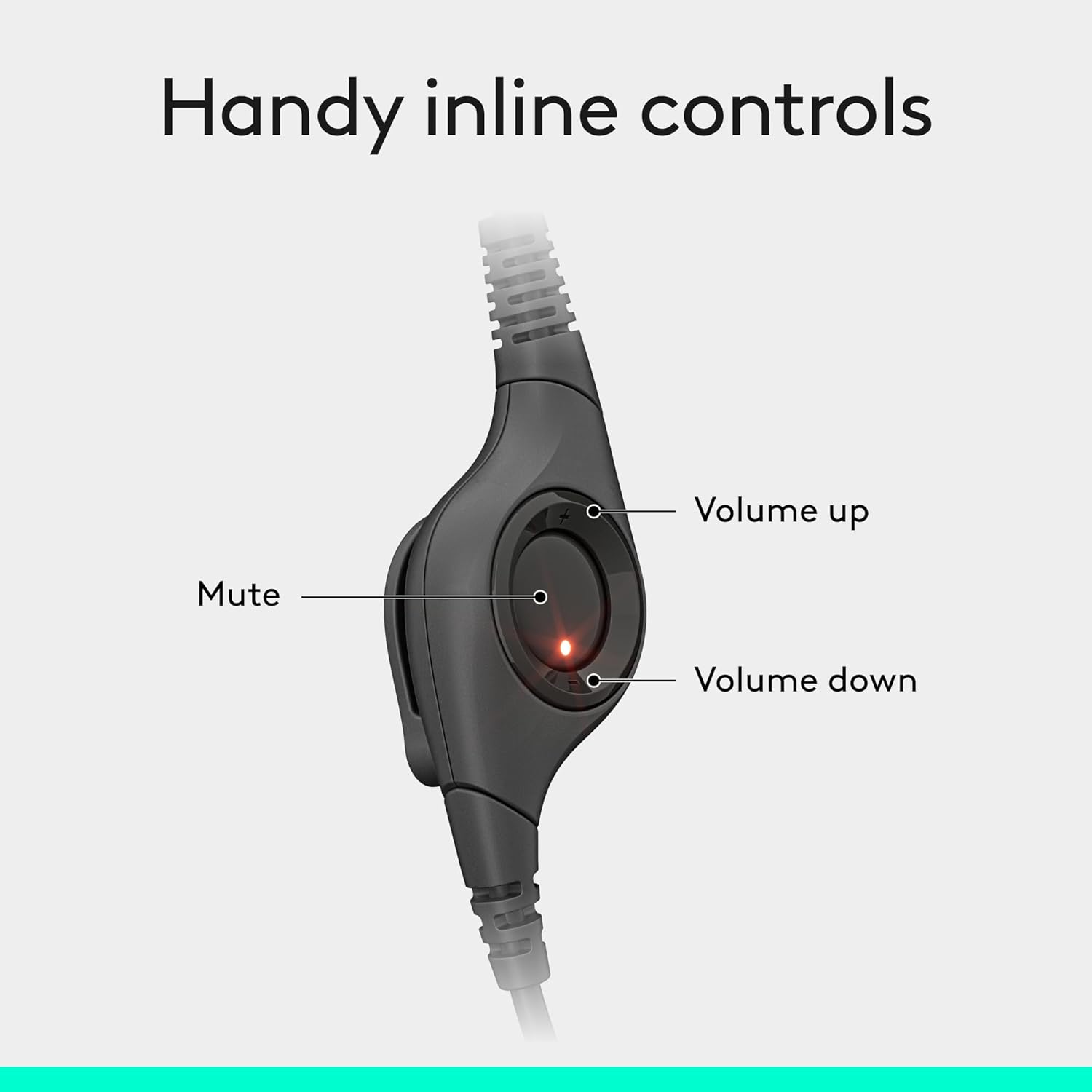 Logitech H390 Wired Headset with Noise Cancelling Mic