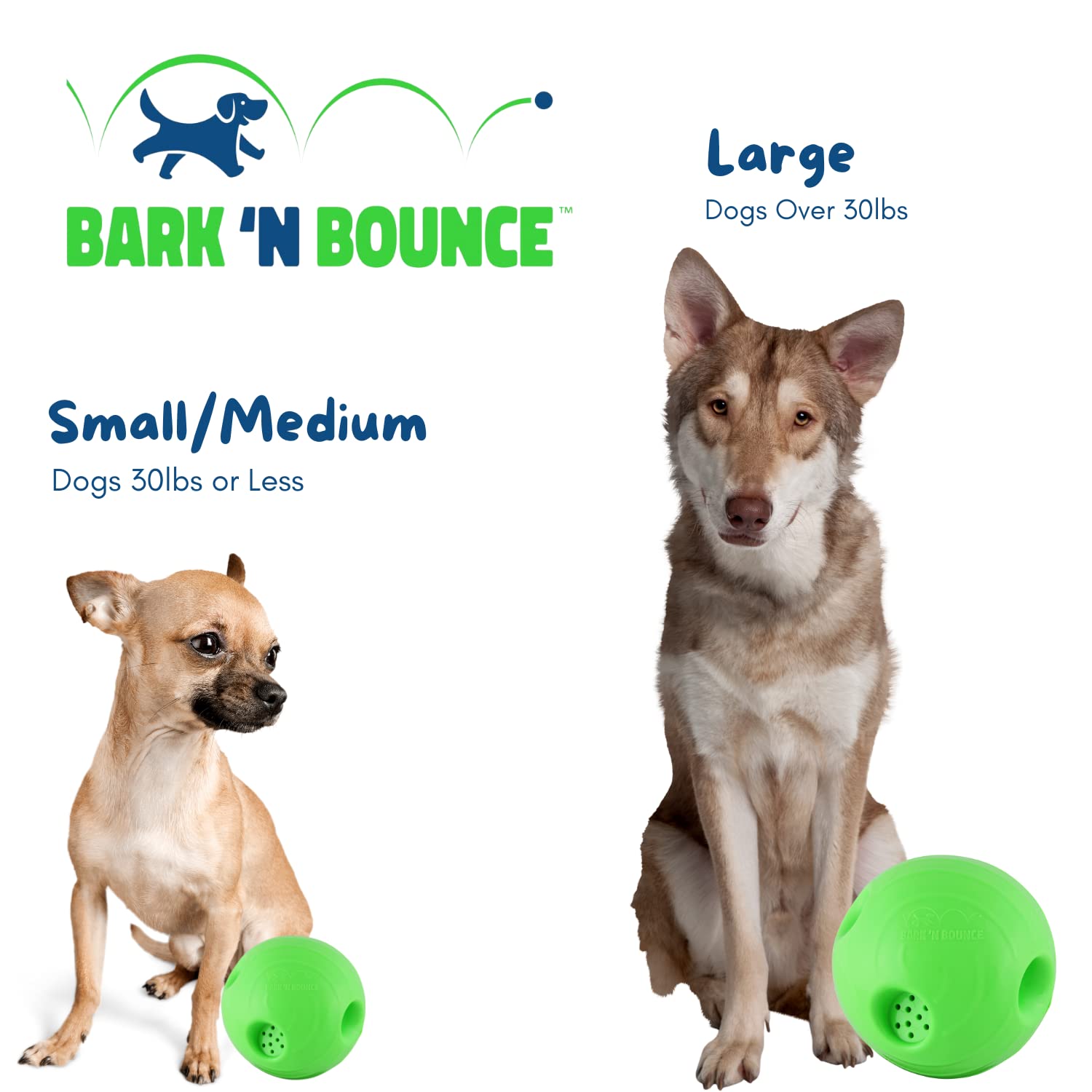 Mistic Cool Bark N Bounce Interactive Dog Toy Ball