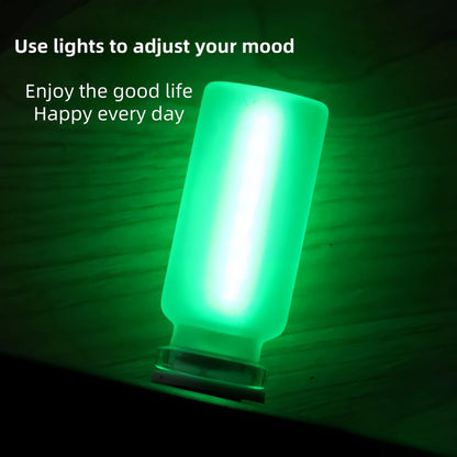 Retro Car Lamp Touch USB LED Night Light Ambient Decor Desk