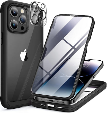 Miracase Glass Series iPhone 11 Rugged Case 6.1 9H Purple