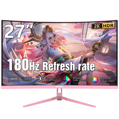 27 Inch IPS Gaming Monitor 100Hz Frameless 1080P HDMI