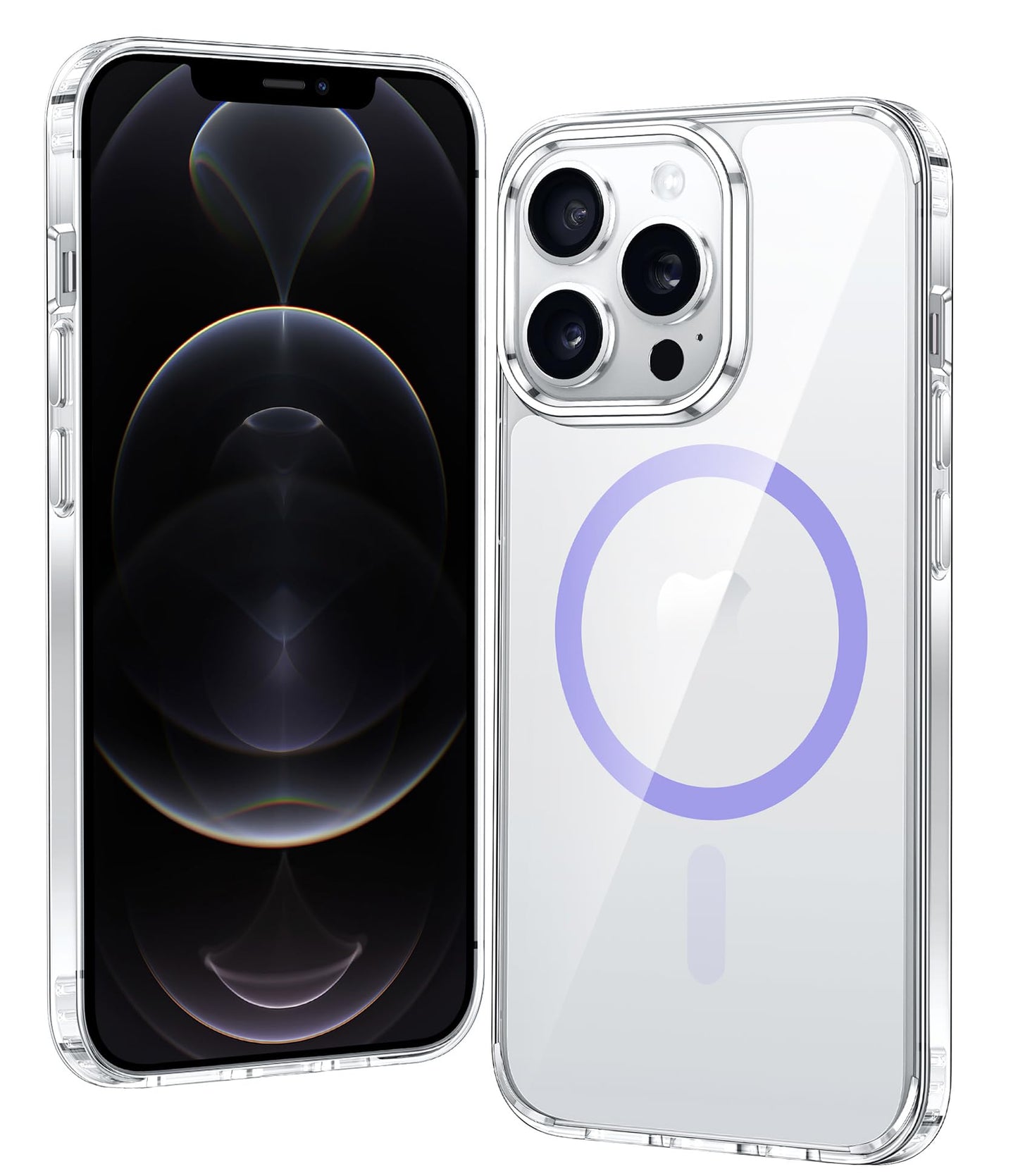 FNTCASE Clear Case For iPhone 17 Pro Max Screen Protector